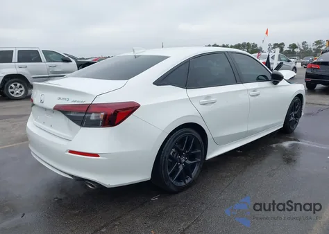 2025 Honda Civic Sport z USA, uszkodzony, nr VIN 2HGFE2F58SH586716